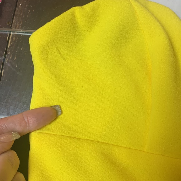 Size 5 Bright Yellow Prom Homecoming Bridesmaid Pageant Gown Formal Dress NWT - Picture 3 of 6